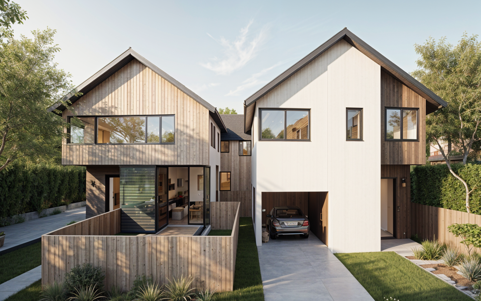 Unit B — architectural render